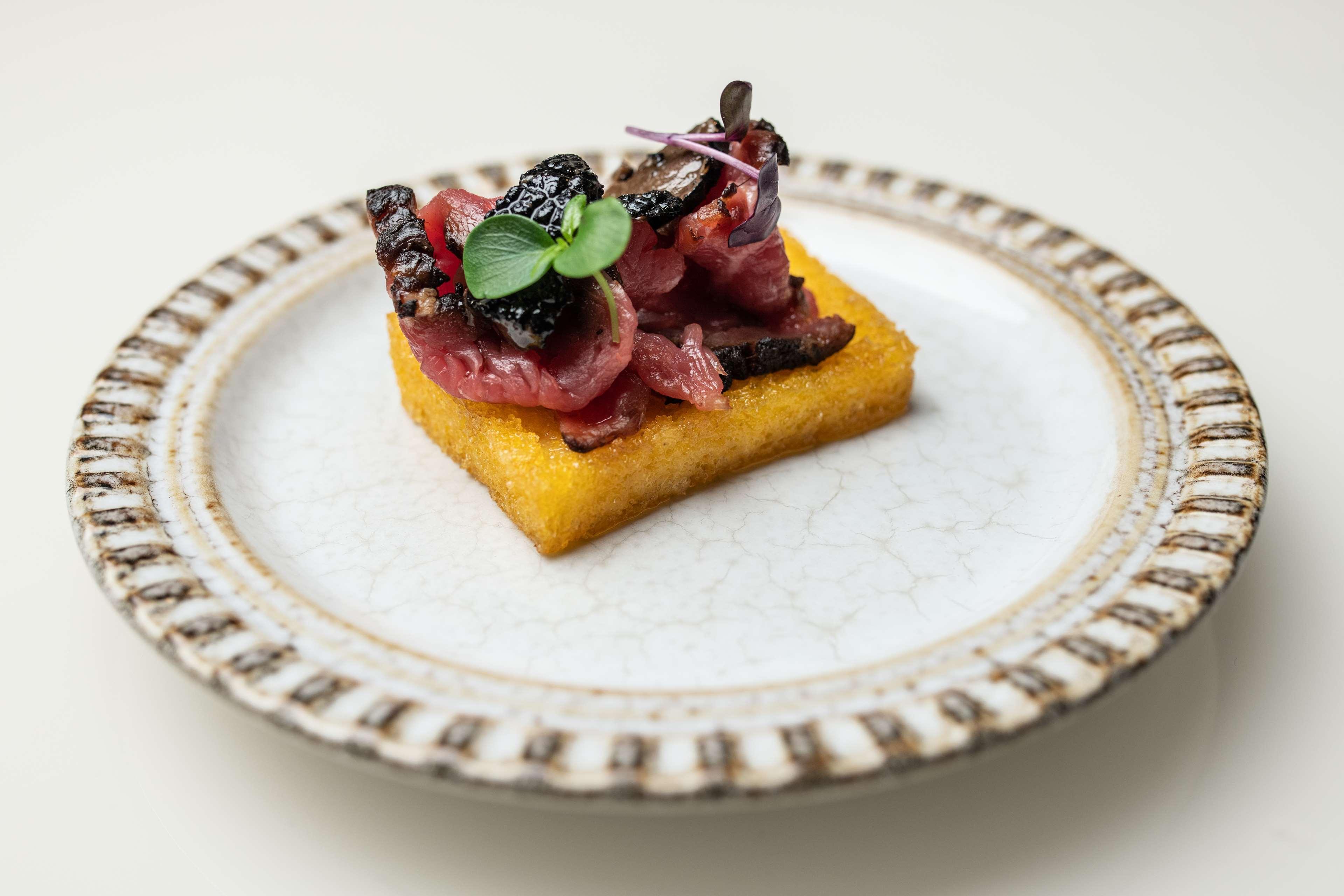 Radisson Collection Hotel, Palazzo Nani 베니스 외부 사진 A plate of polenta